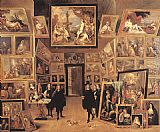 David the Younger Teniers Archduke Leopold Wilhelm in his Gallery painting